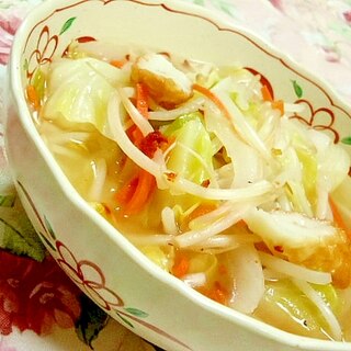 ウェイパーｄｅ❤彩り野菜とドライトマトの大蒜スープ